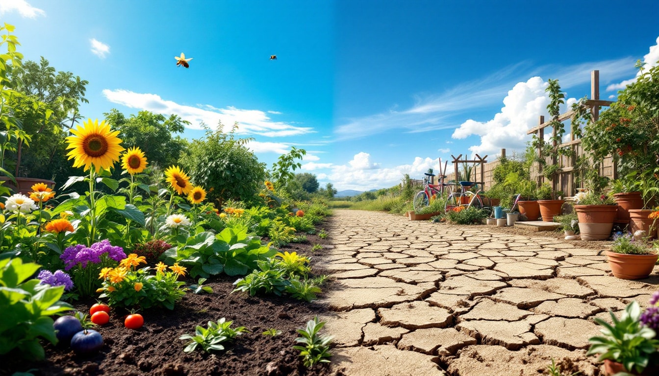 De impact van klimaatverandering op onze tuinen