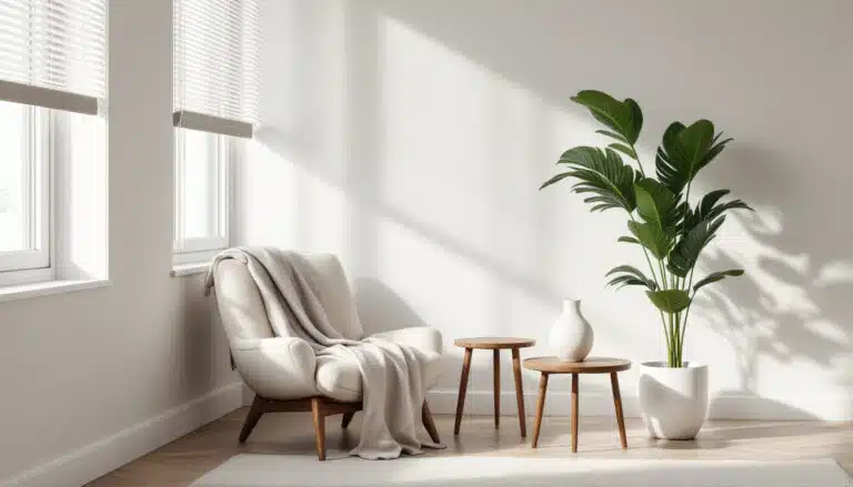 ontdek de essentie van minimalisme in decoratie met 'minder is meer'. creëer een serene en stijlvolle omgeving door te kiezen voor eenvoudige, tijdloze elementen die rust en balans uitstralen.