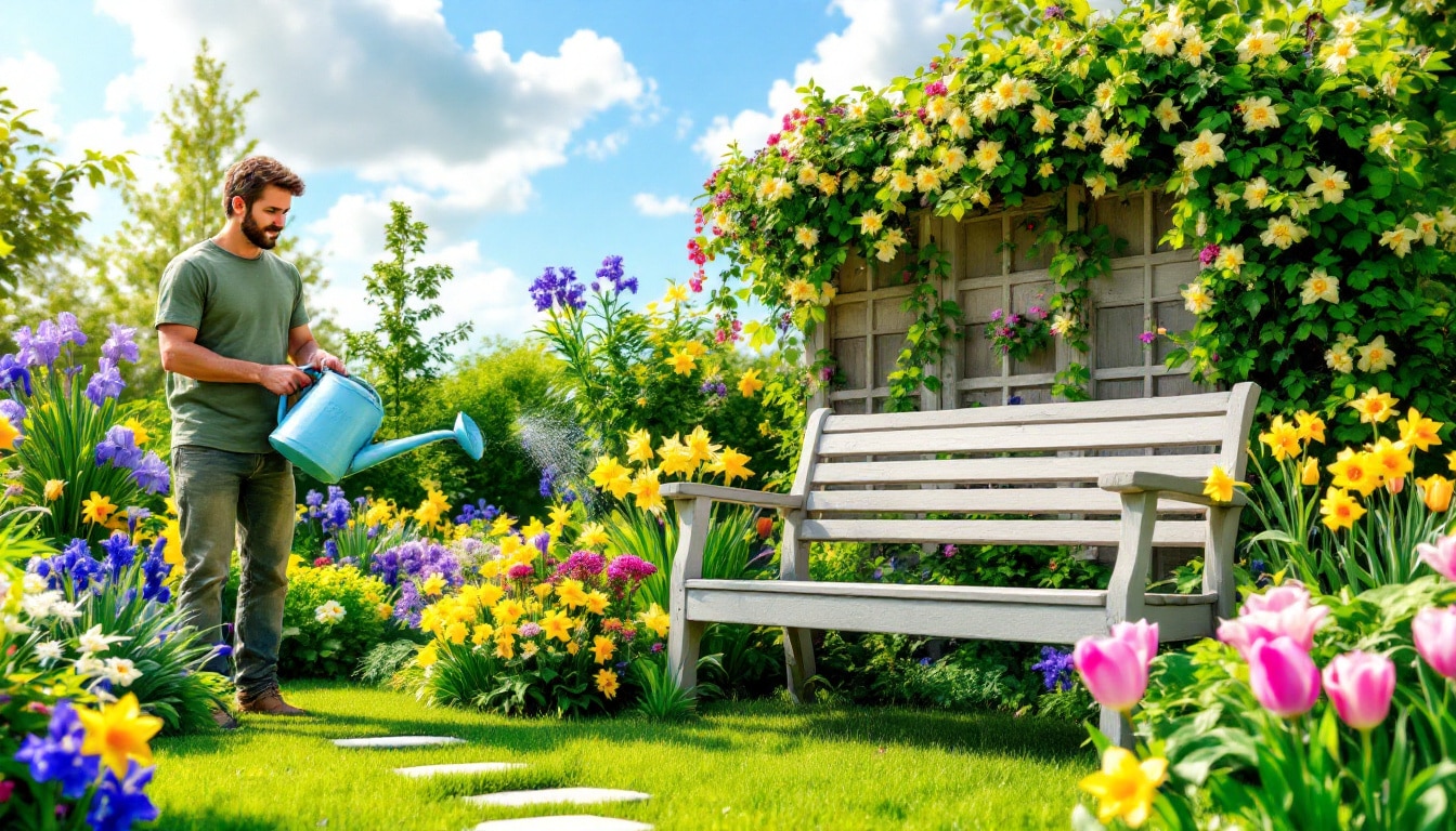 Tuinonderhoud tips voor de lente van 2025