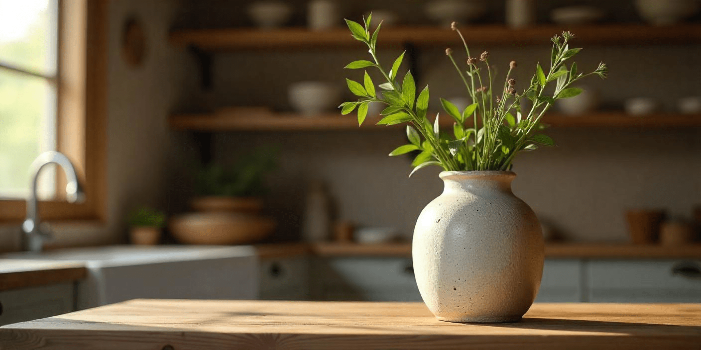 Geef je interieur een boost met een unieke wabi-sabi vaas van papier-maché!